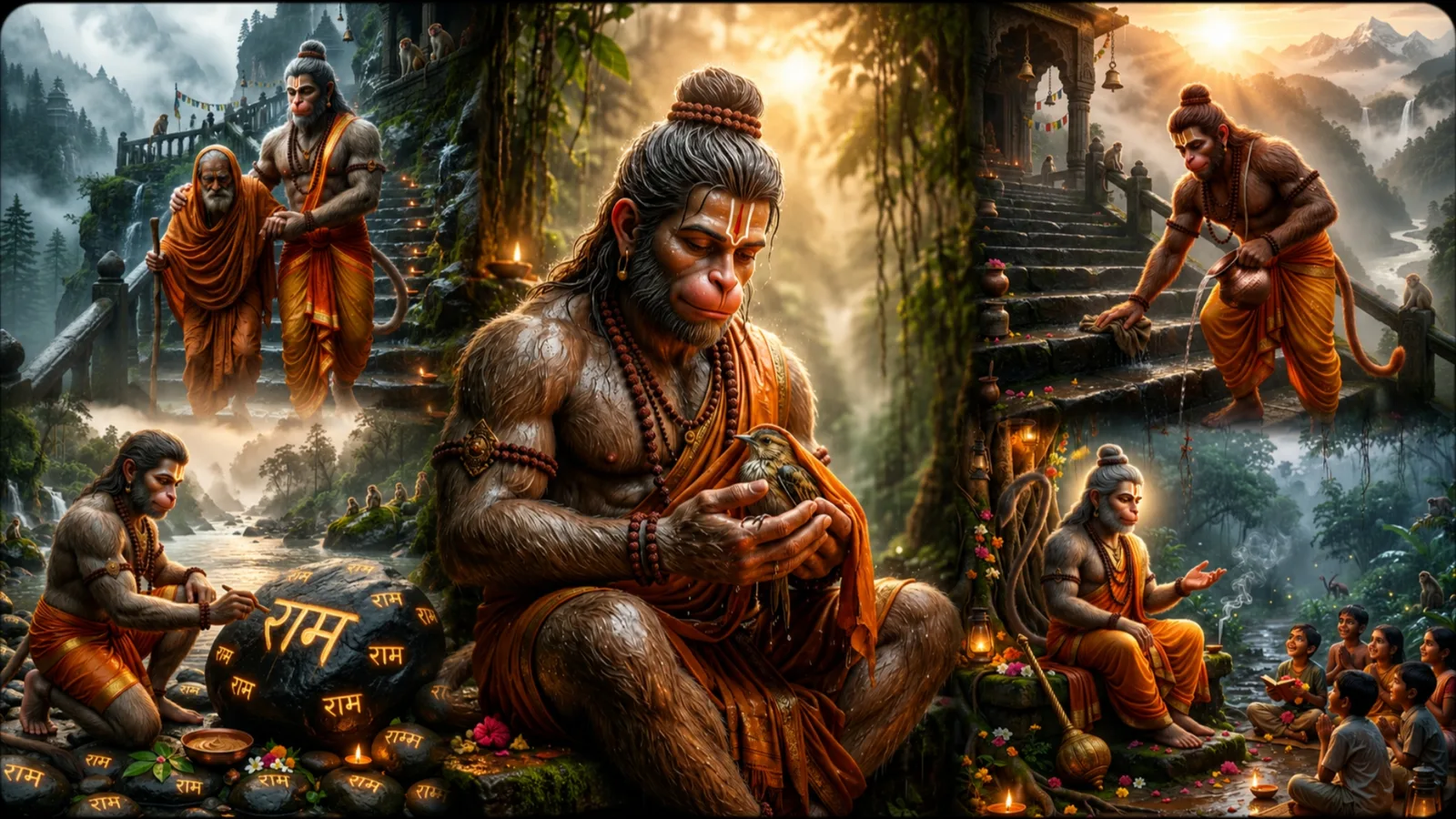 Spiritual Hanuman Prompts