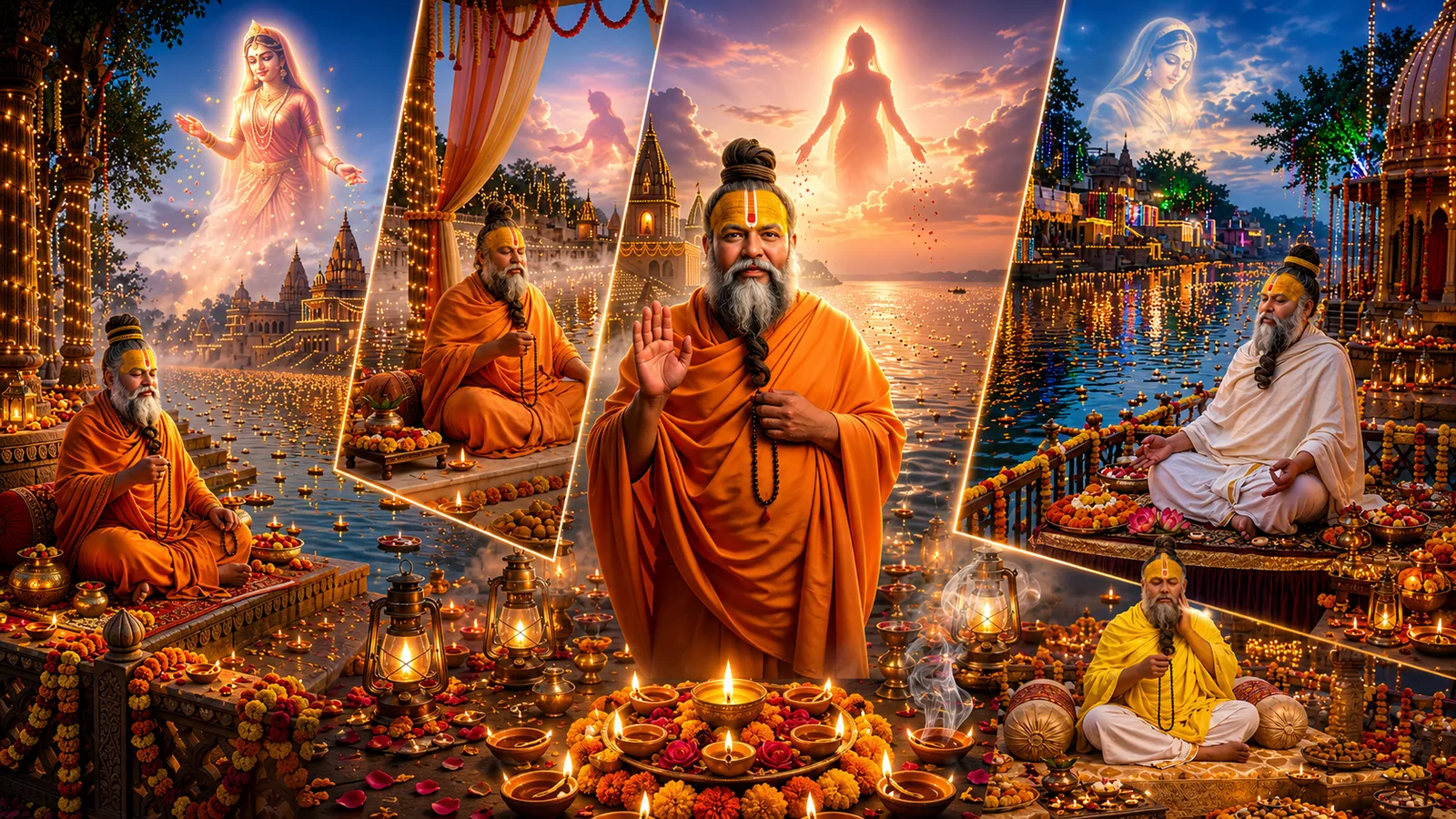 Premanand Ji Ganga Aarti Prompt