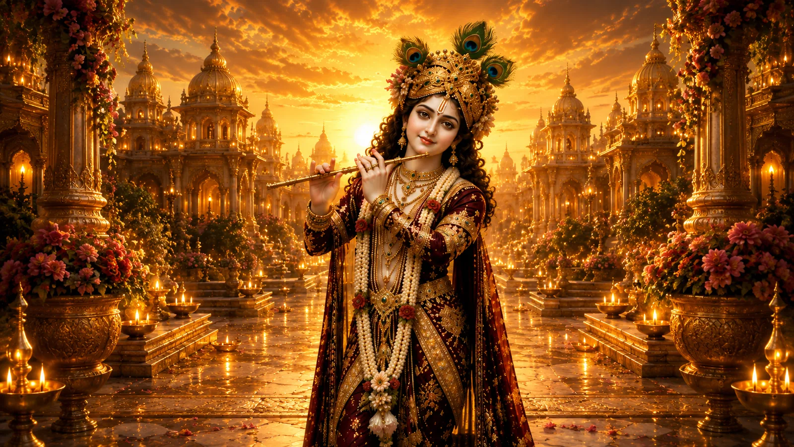 Royal Krishna AI Prompts