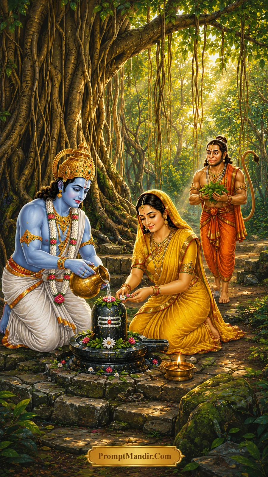 Rama Sita Forest Life