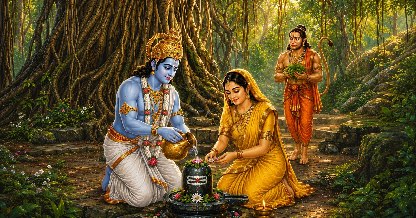 Rama Sita Forest Life