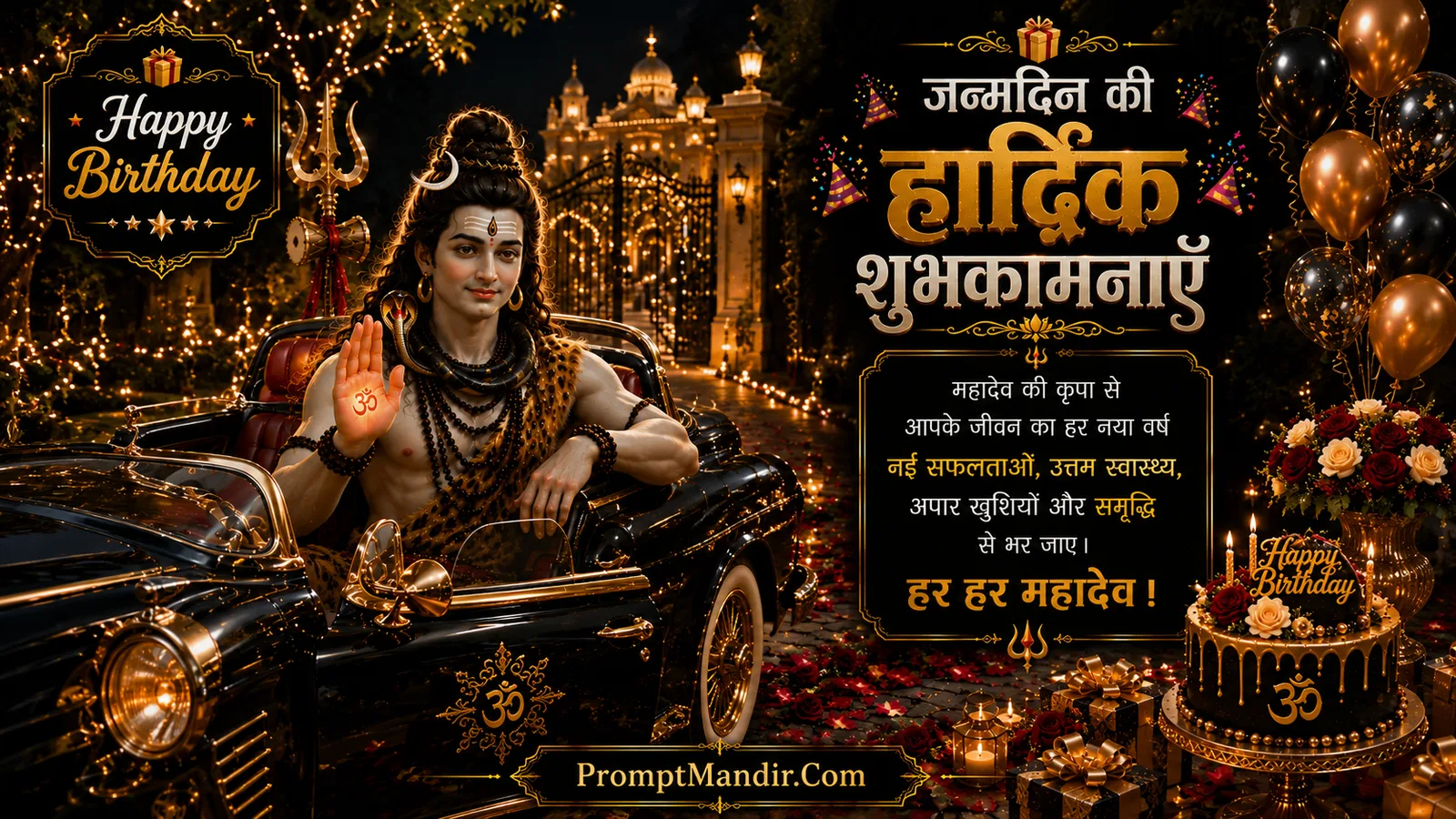 Mahadev Birthday Wishes