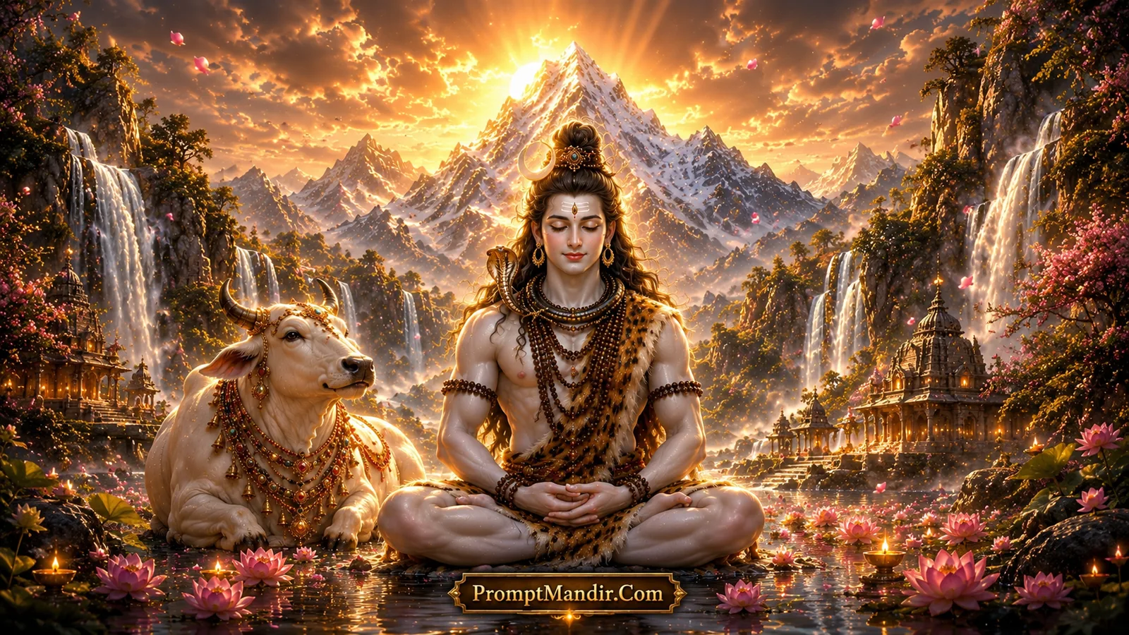 Mahadev Divine Moments With Nandi