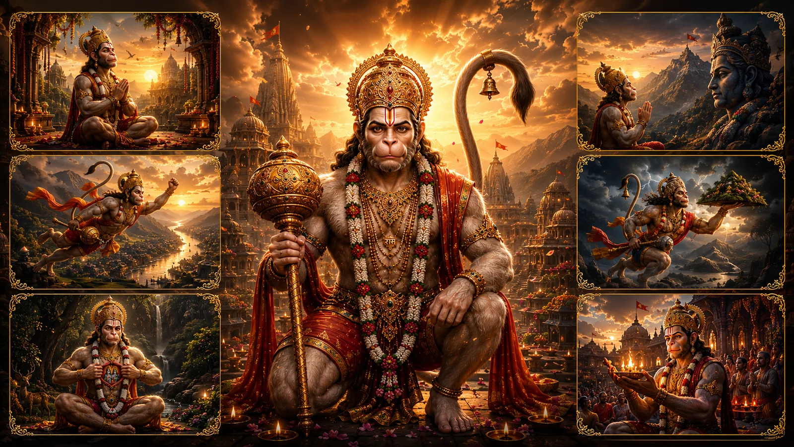 Sacred Hanuman Guardian Series