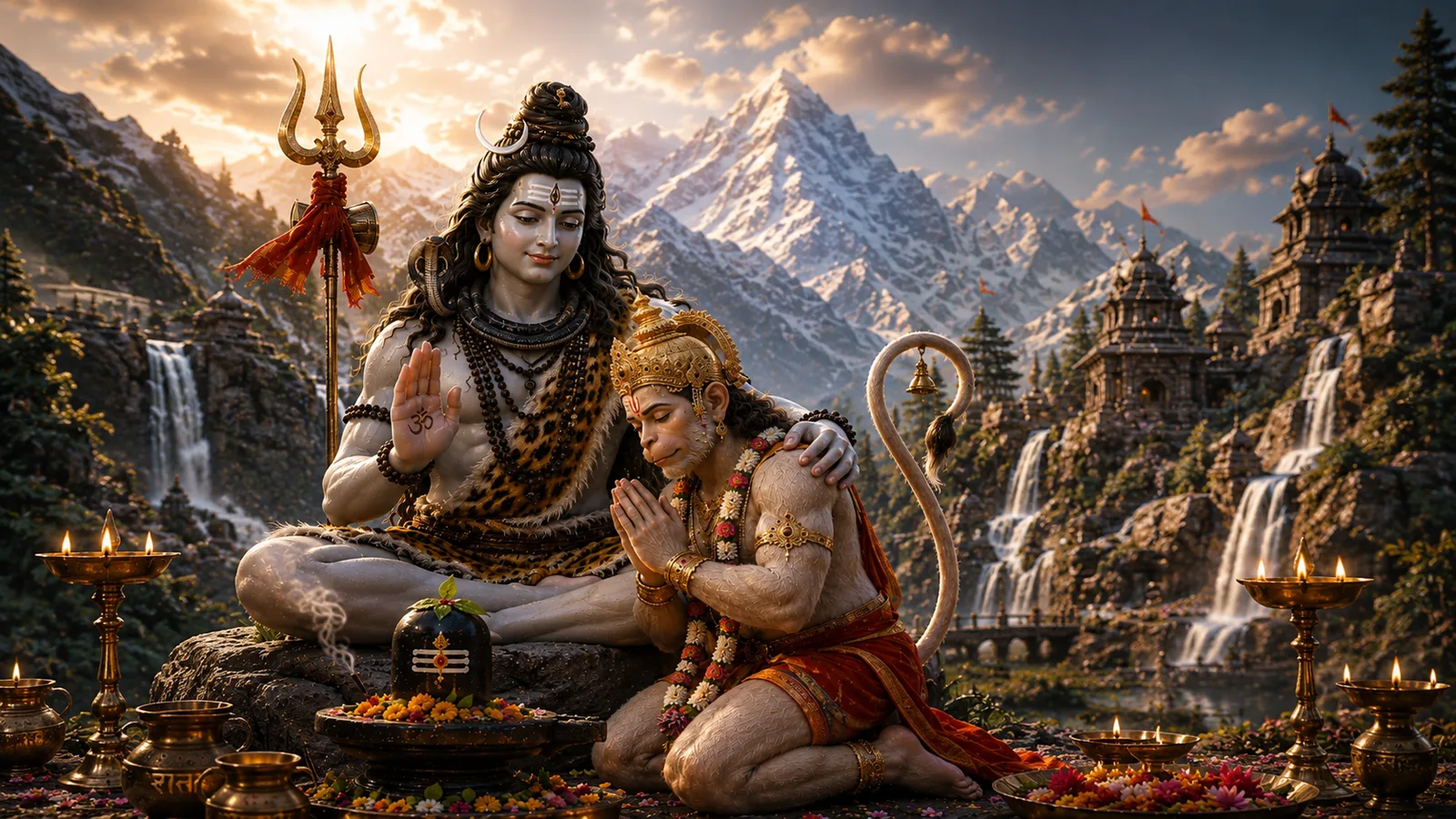 Shiv Hanuman Divine Collection