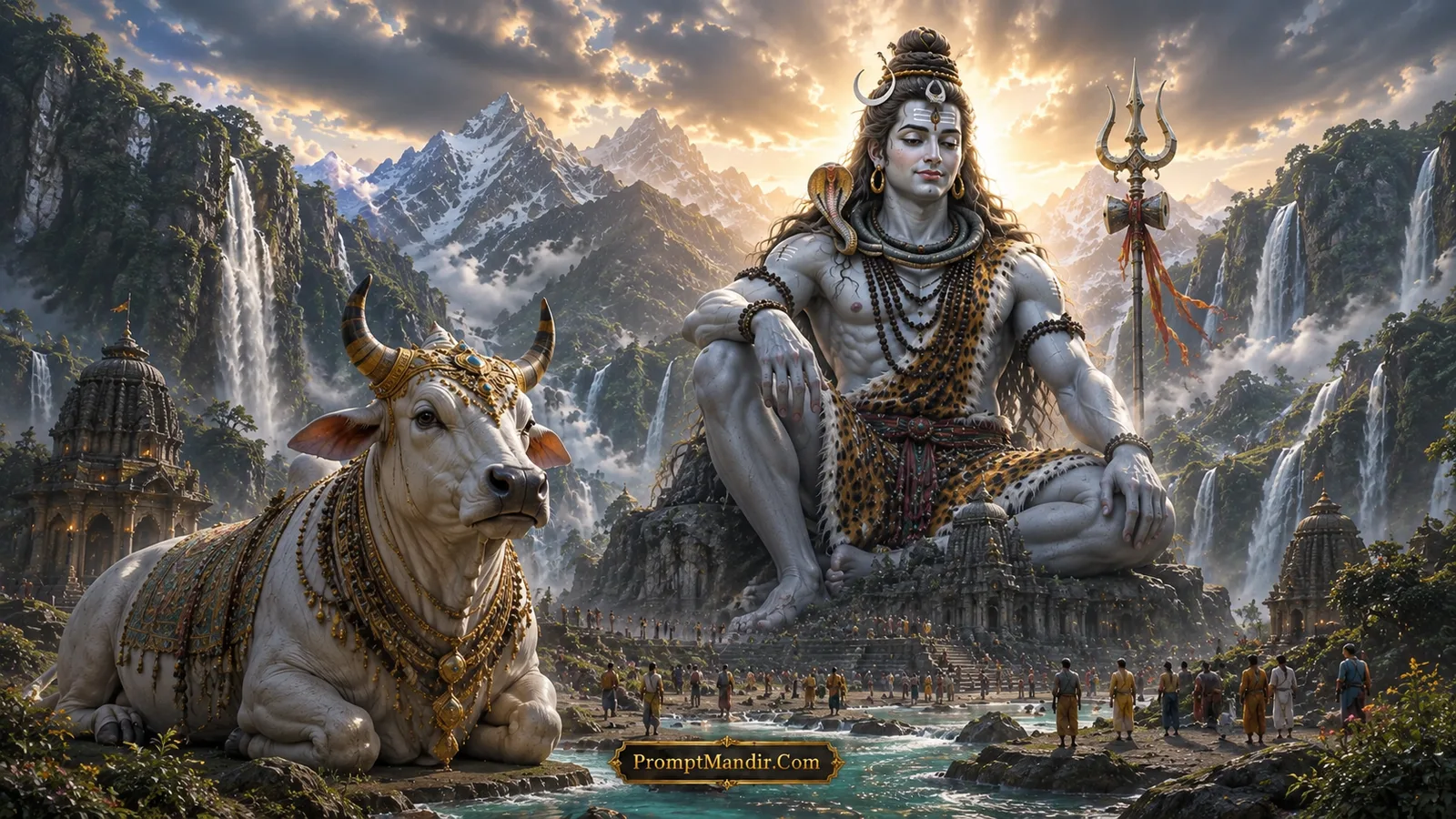 Giant Shiva Nandi