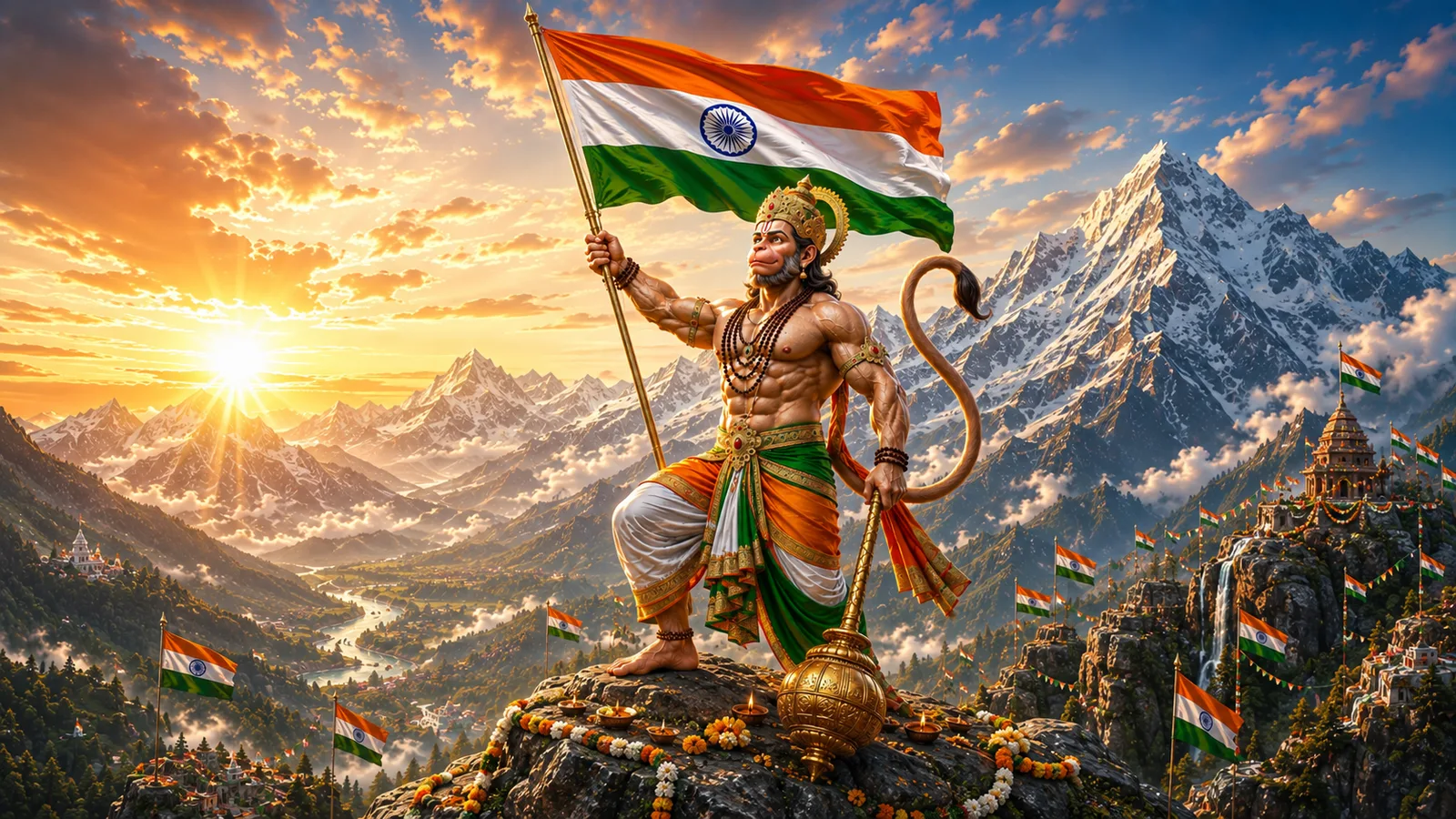 Hanuman Independence Day Prompts