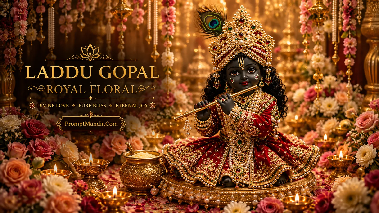 Laddu Gopal Royal Floral