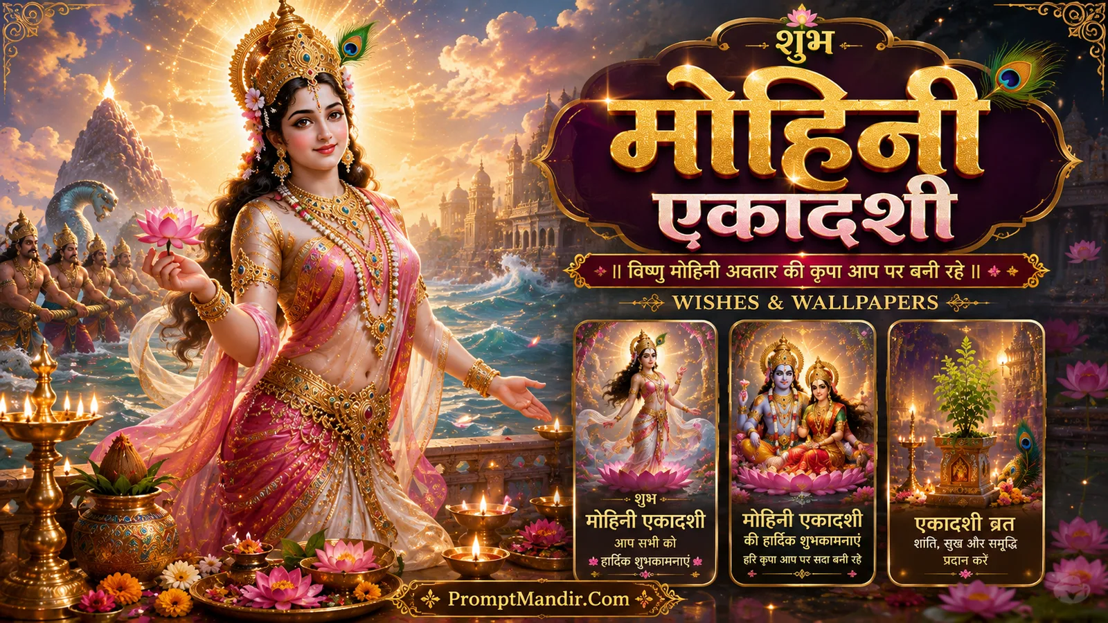 Mohini Ekadashi Wishes