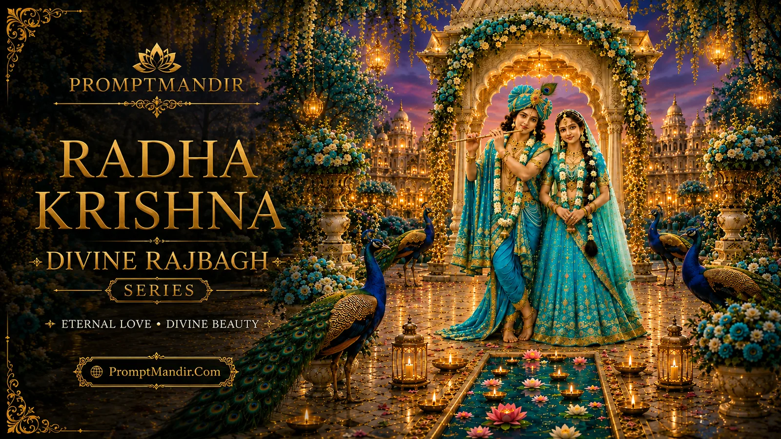 Radha Krishna Divine Rajbagh