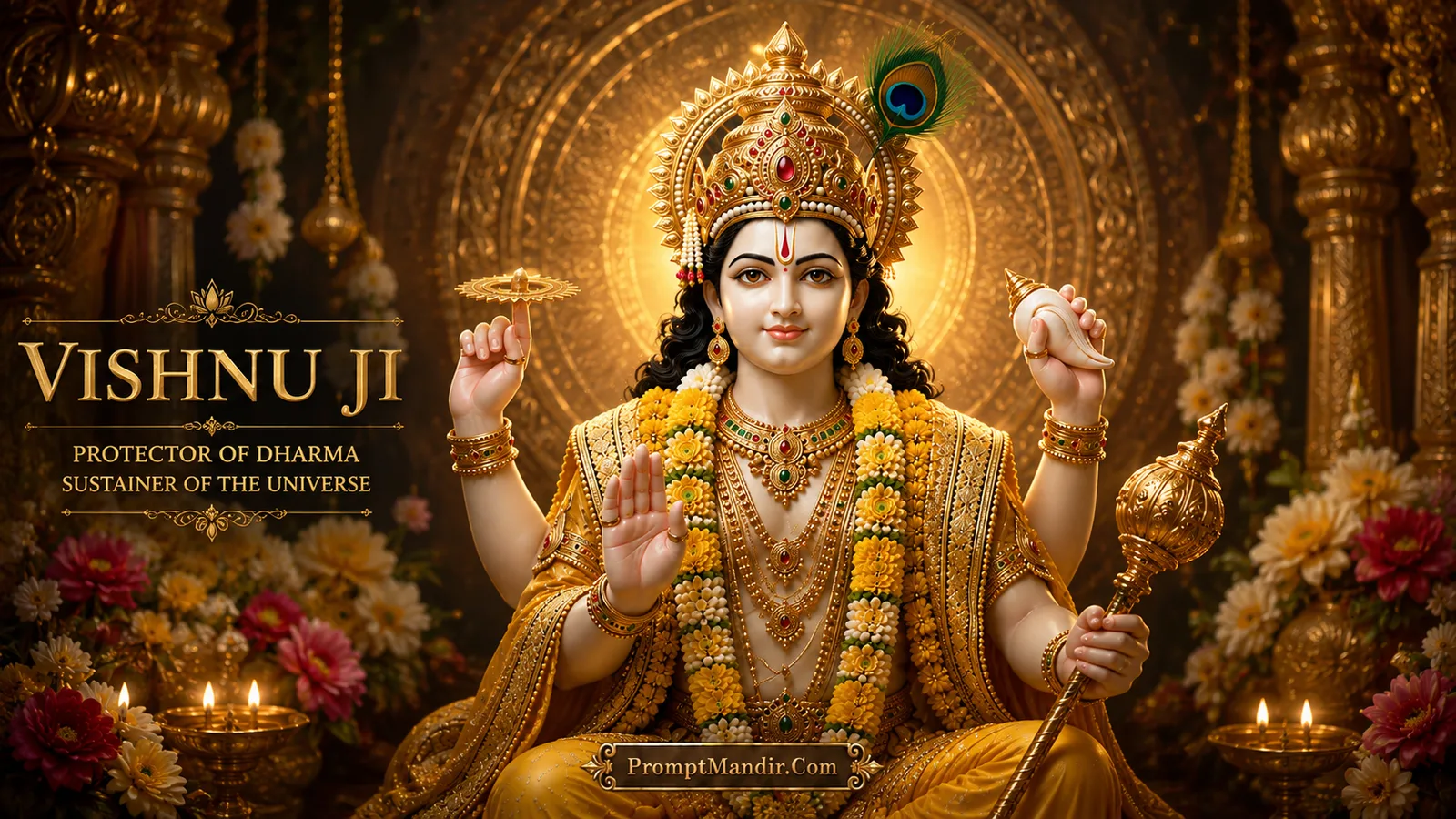 Vishnu Ji Portrait